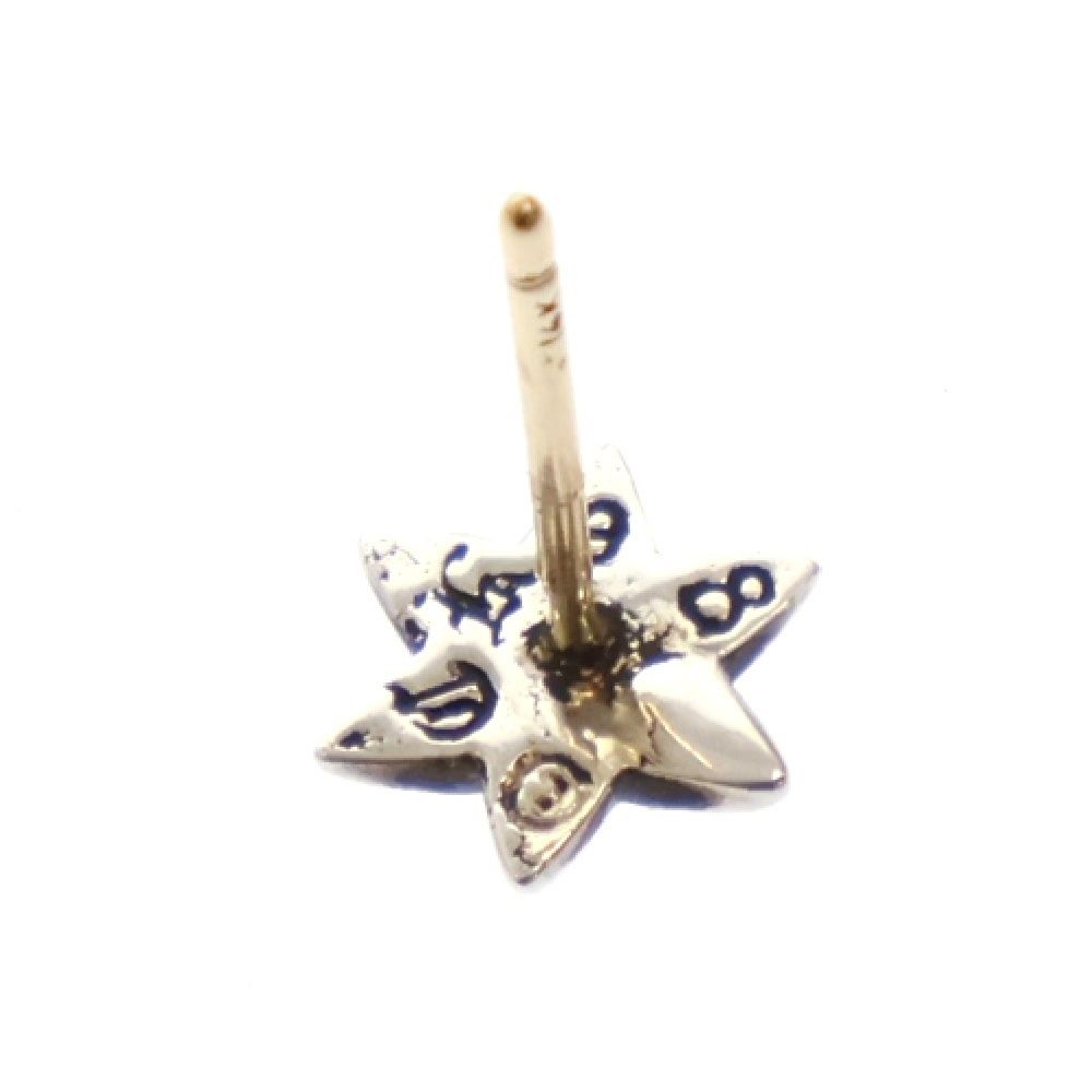 CHROME HEARTS (クロムハーツ) CO STAR スタースタッド シルバー