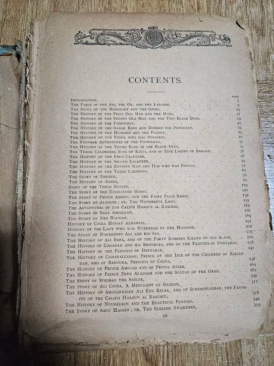 NIGHTS 古い英文小説