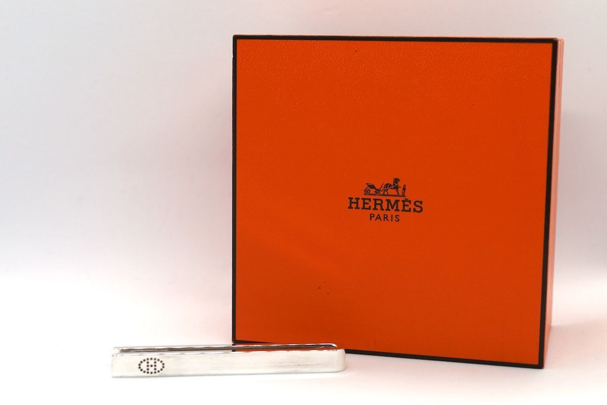 Hermès エブリン ネクタイピン Ag925 HERMES エルメス ネクタイピン エクリプスエブリン タイバー