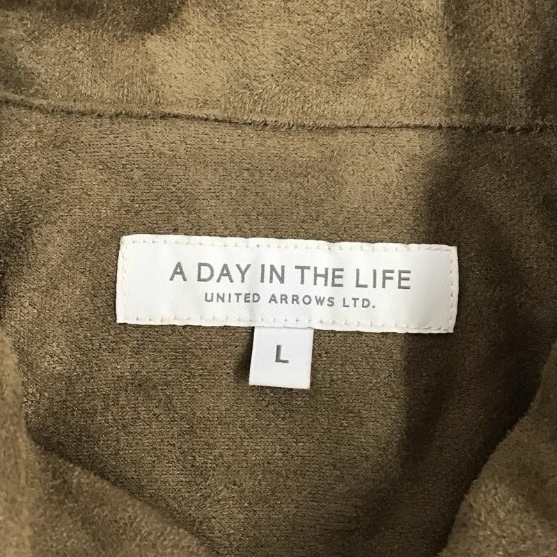 A day in the life UNITED ARROWS アデイインザライフ ユナイテッドアローズ シャツ、ブラウス 長袖 長袖シャツ カラーシャツ ポケットシャツ 長袖カットソー