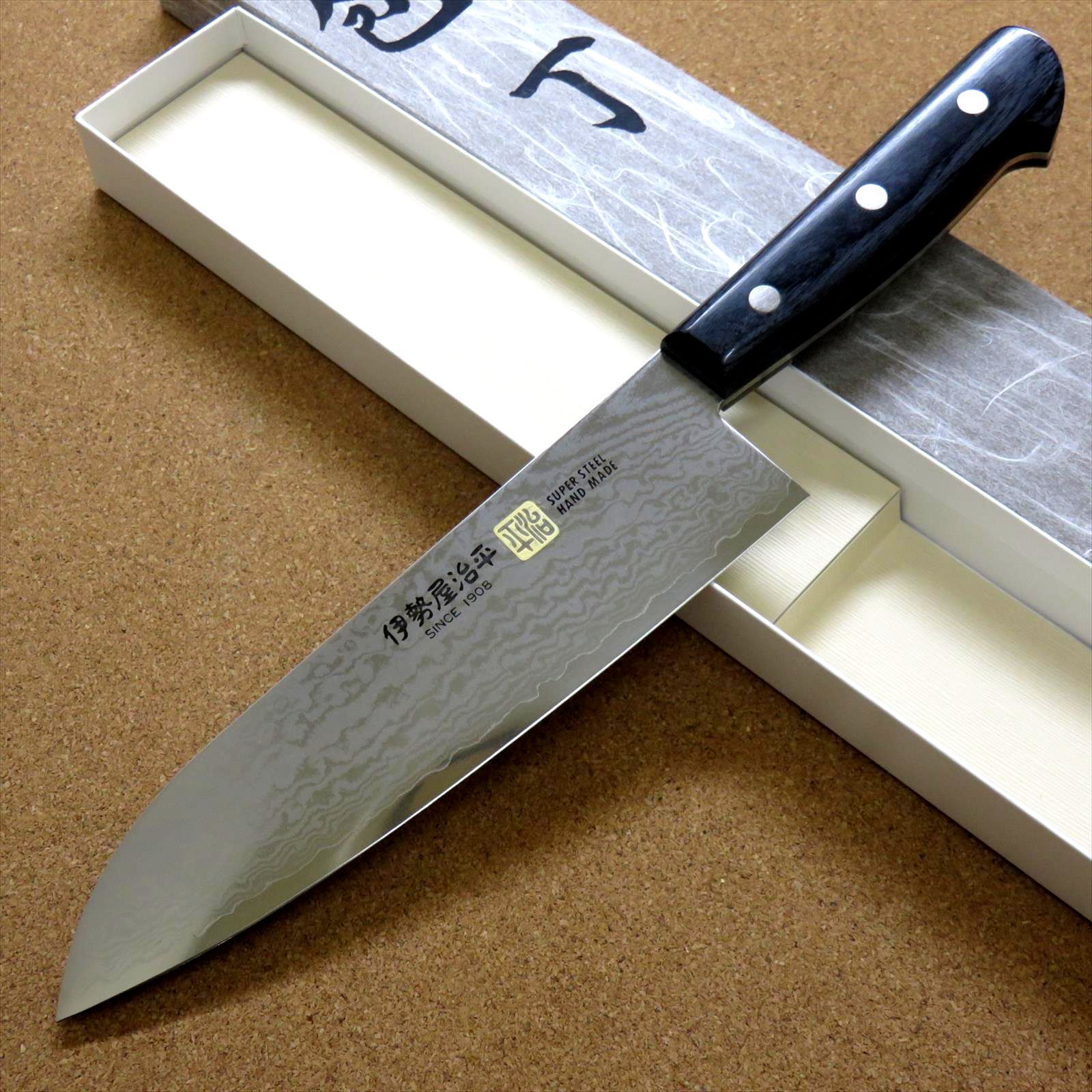 関の刃物 三徳包丁 180mm 鍛錬 VG10 33層 ダマスカス鋼 万能包丁 楽天市場】【楽天1位】包丁 三徳 165mm 三徳包丁 34層ダマスカス V金10