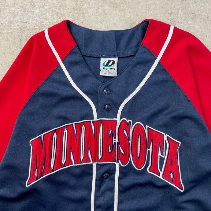 MLB ミネソタツインズ ベースボールシャツ レプリカユニフォーム ジョー MINESOTA TWINS ミネソタ ツインズ MLB ベースボールシャツ