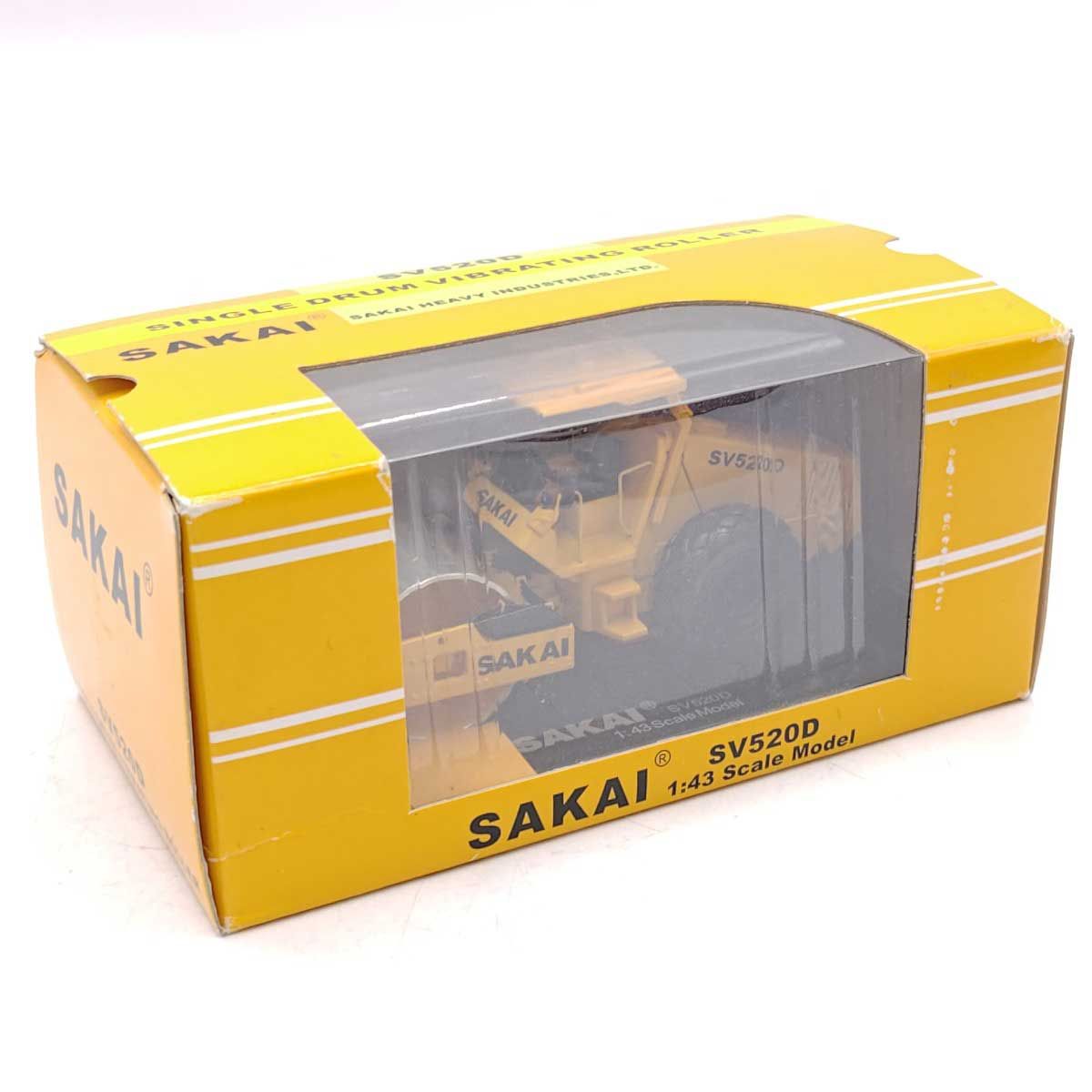 SAKAI 酒井重工業 SV520D 1/43 シングルドラムバイブレーティング