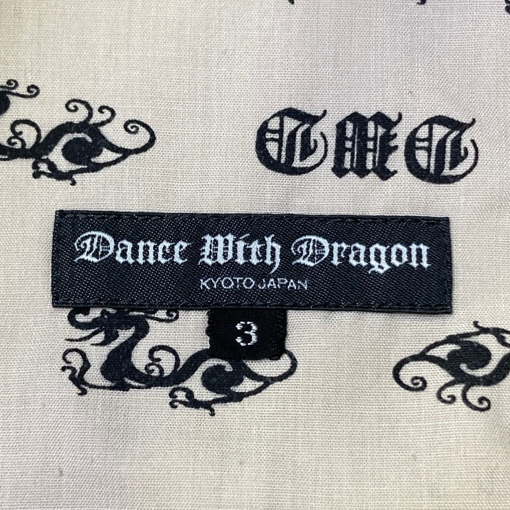 【新品未使用】DANCE WITH DRAGON 中綿パンツ サイズ3 ベージュ サイズ：3 DANCE WITH DRAGON ダンスウィズドラゴン ロングパンツ