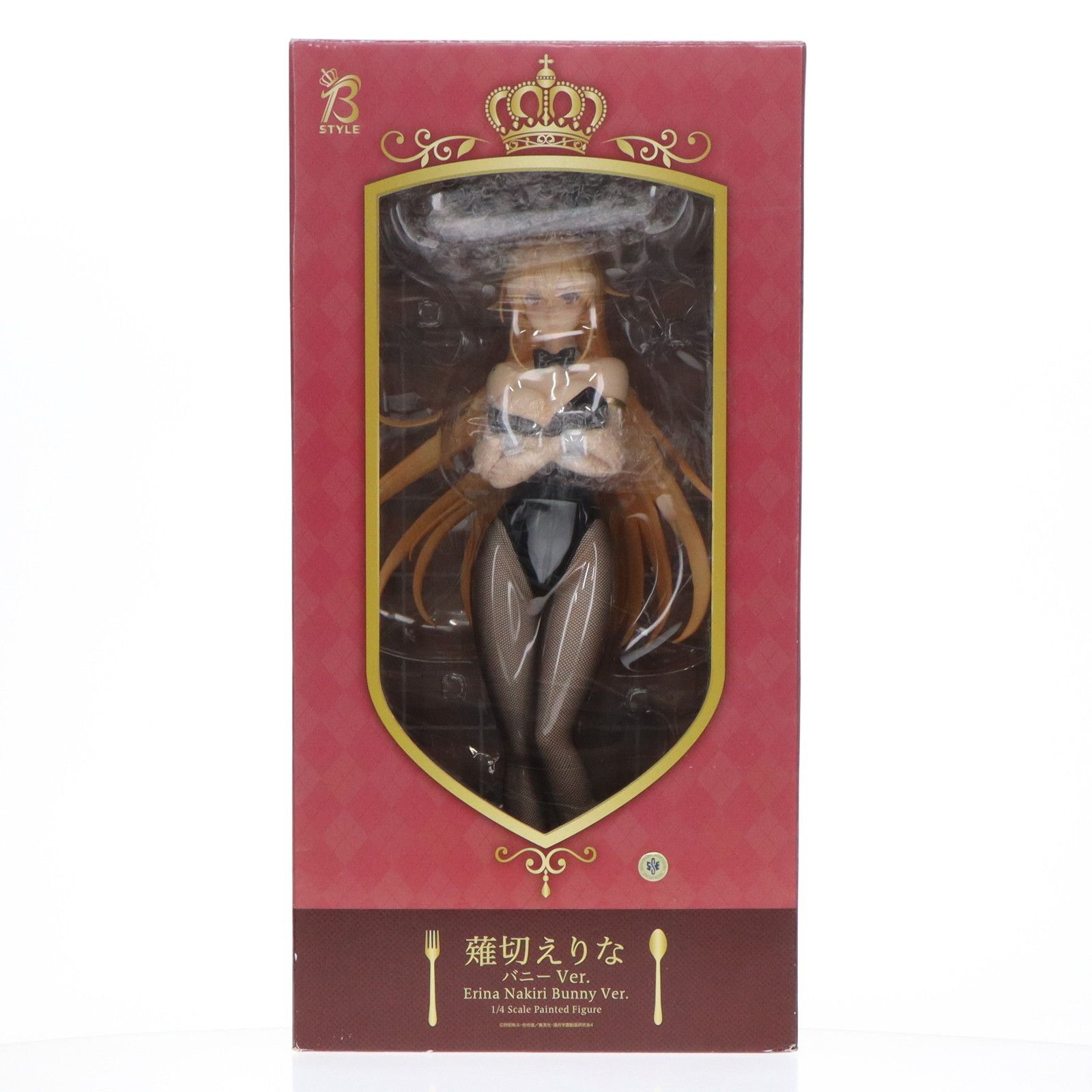 食戟のソーマ 薙切 えりな バニー ver. B STYLE 1/4 スケール Amazon | 食戟のソーマ 薙切えりな バニーVer. 1/4スケール PVC