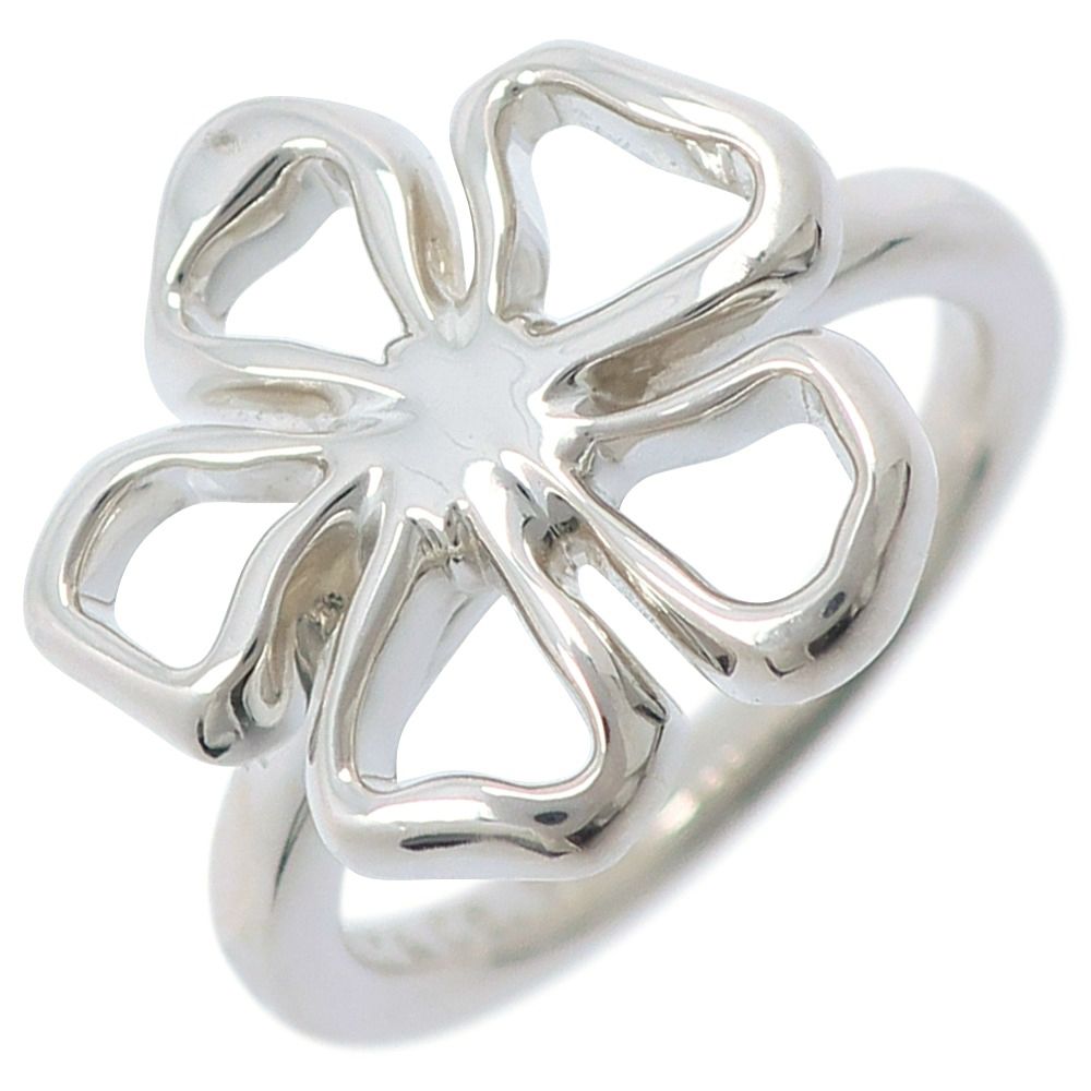 TIFFANY&Co.】ティファニー フラワー ヴィンテージ シルバー925 9.5号