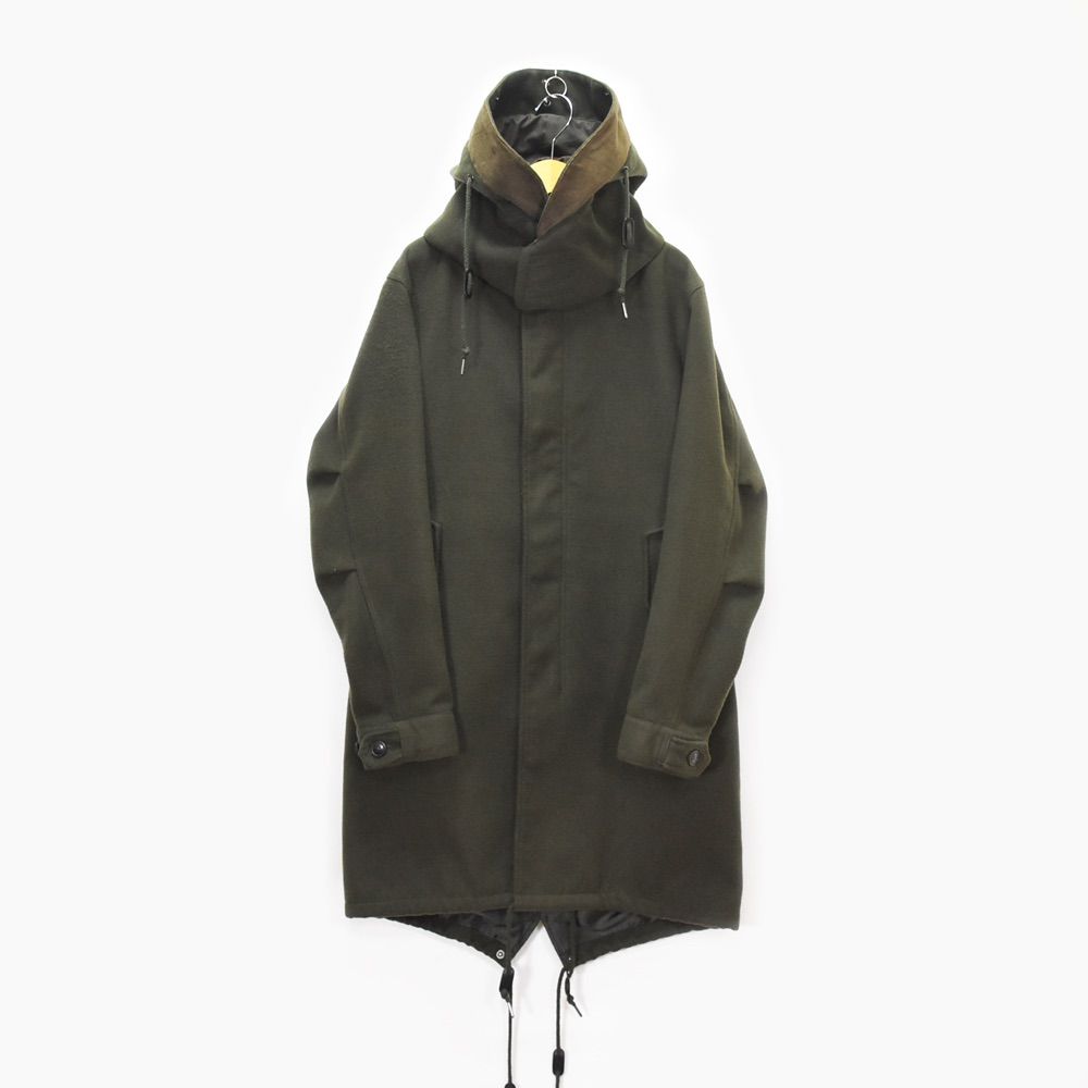 TETE HOMME テットオム メンズ サイズ6 L モッズコート ロングコート 
