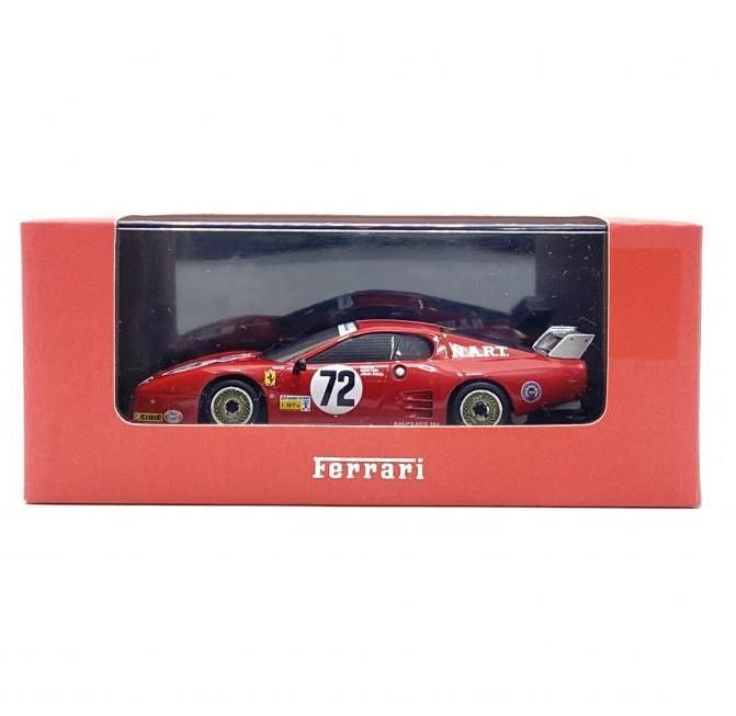 中古】【開封】イクソ 1/43 フェラーリ 512LM NART No.72/ル・マン1982