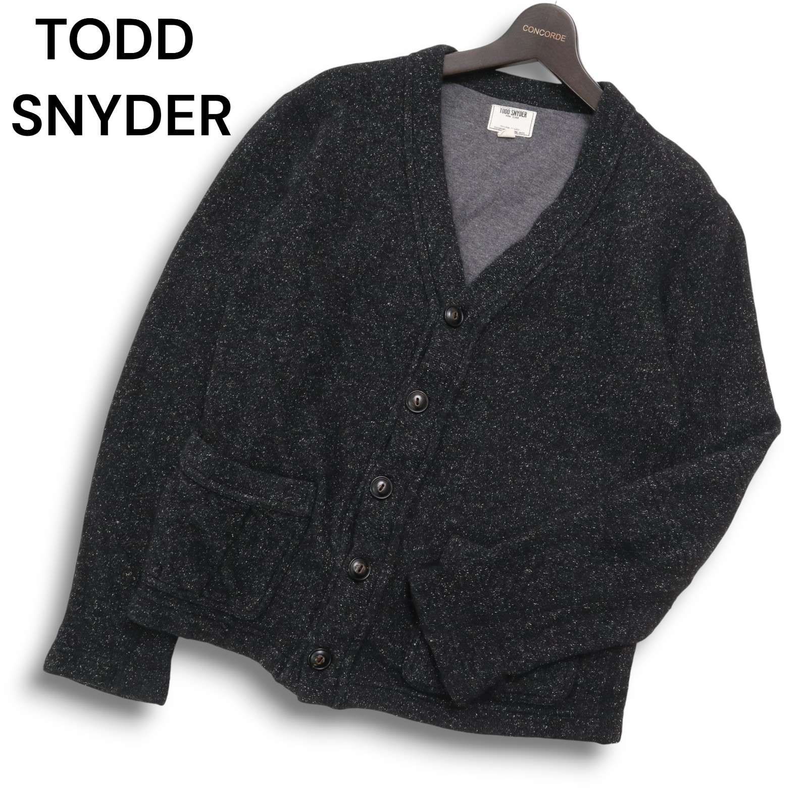 カナダ製☆ TODD SNYDER トッドスナイダー 秋冬☆ 絹 シルク ウール混 