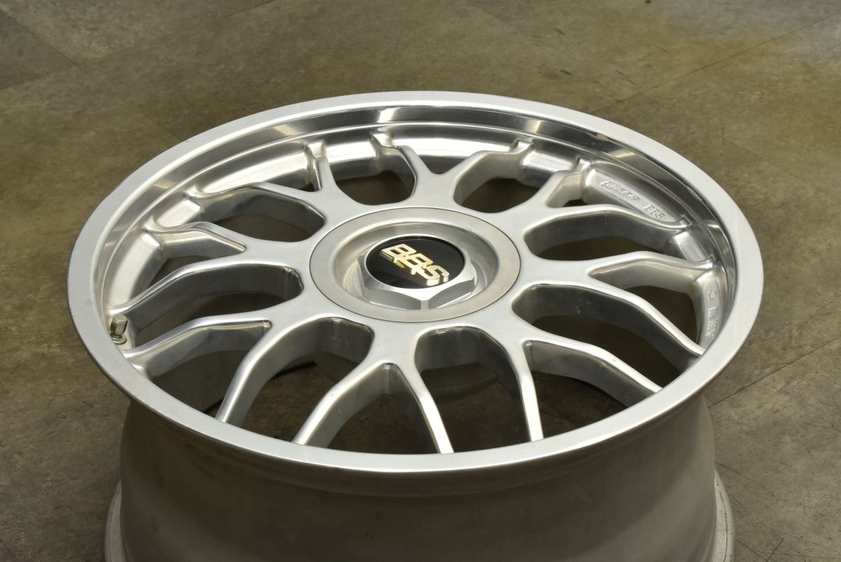 程度良好 鍛造 Wiser BBS RG216 18in 9J 45 PCD114.3 1本 当時物 ワイザー クラウン マークII セドリック グロリア シーマ 交換用