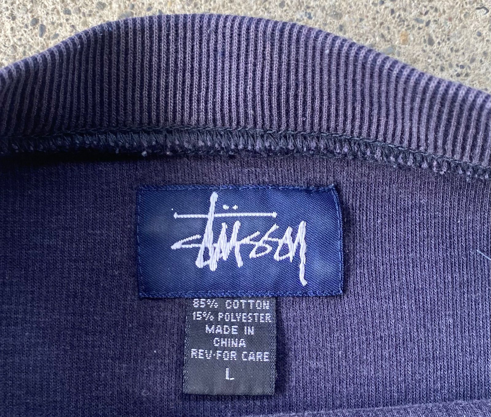 ショッピング販売品 OLD STUSSY スウェット L 90s USA古着 紺タグ