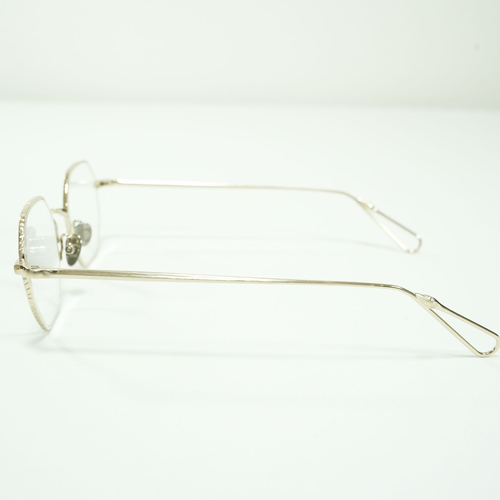 新品 AHLEM アーレム GAILLON gray gold メタル 手作り フランス製 メガネ 眼鏡