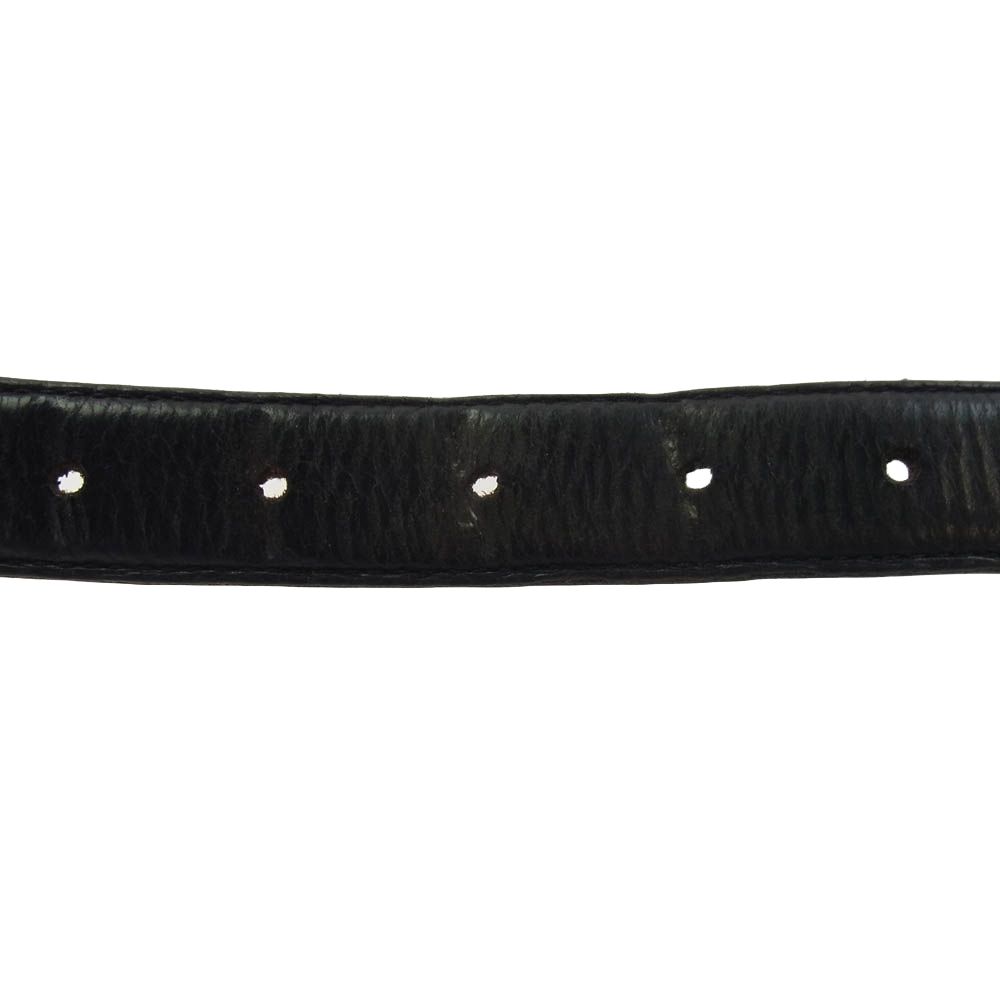CHROME HEARTS クロムハーツ（原本無） 1.0 CLASSIC 3PC クラシック 3ピース レザー ベルト ブラック系 シルバー系 32【中古】 CHROME HEARTS クロムハーツ（原本無） 1.0 CLASSIC 3PC クラシック 3