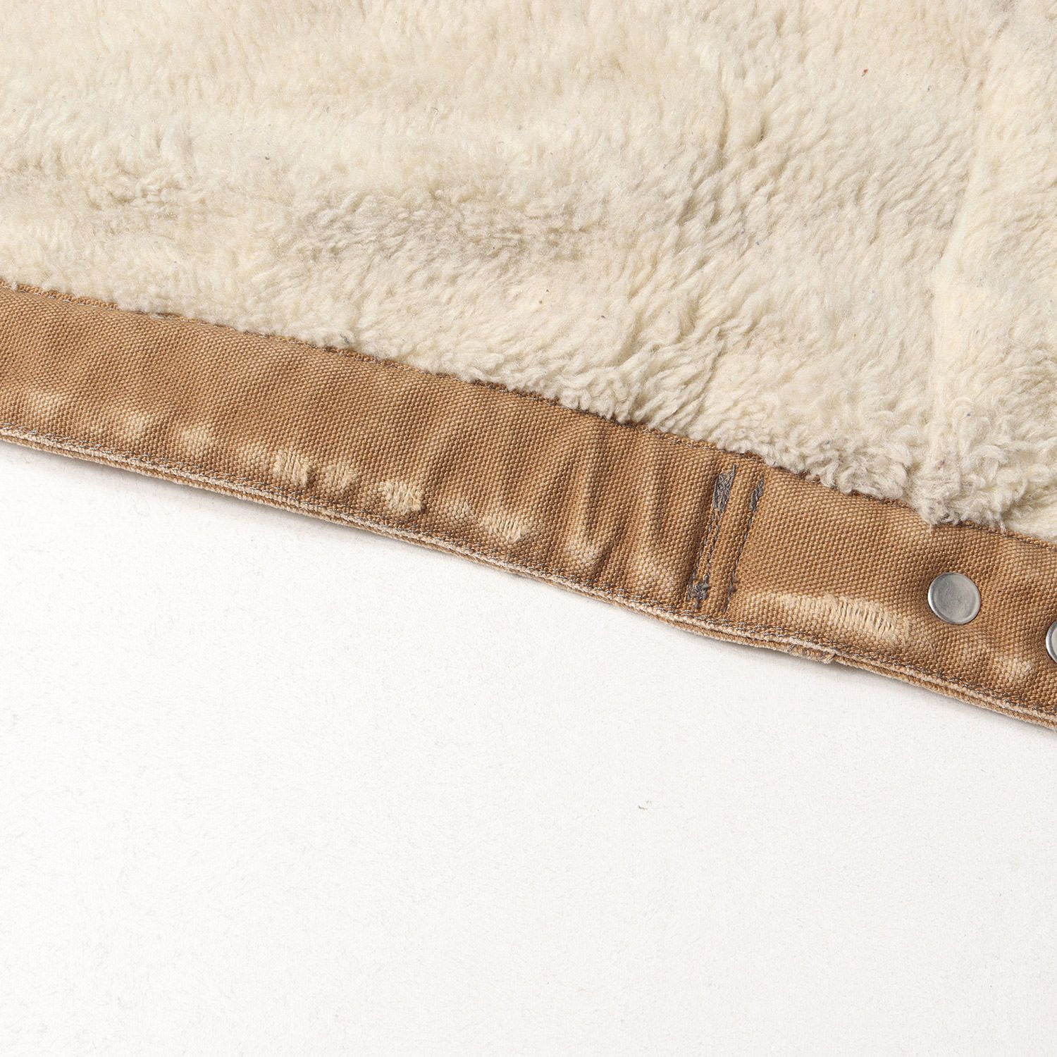 A.P.C. ブルゾン サイズ:S Carhartt 裏ボア ジップ ブルゾン (DETROIT