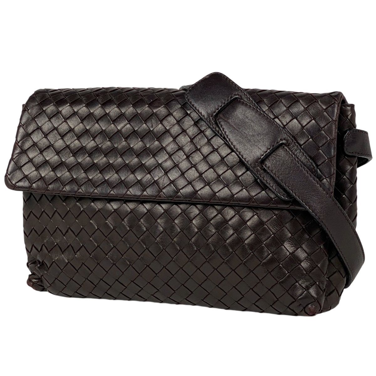 ボッテガヴェネタ BOTTEGAVENETA イントレチャート ショルダーバッグ 