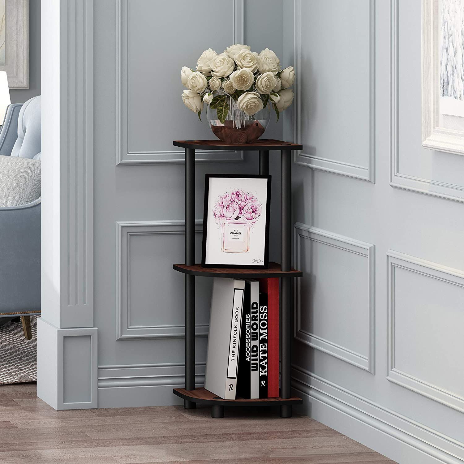 【新品未使用】フリノ　収納棚　本棚　ダークチェリー/ブラック 2個セット フリノ 収納棚 本棚 ダークチェリー/ブラック 2個セット フリノ