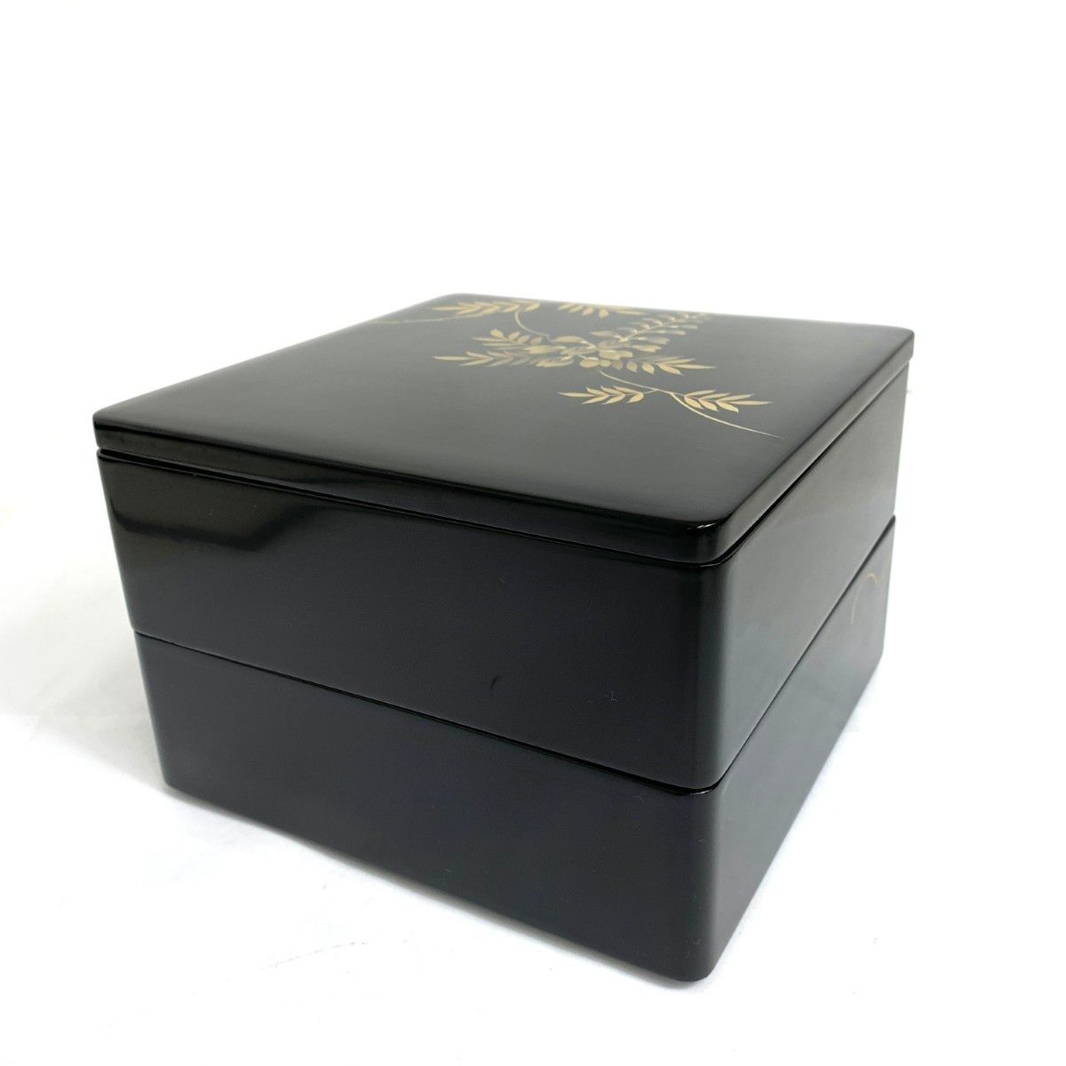 重箱(二段) お重 2段 15.0角二段重 桜 （ 重箱 二段重 弁当箱 15cm 1400ml 1