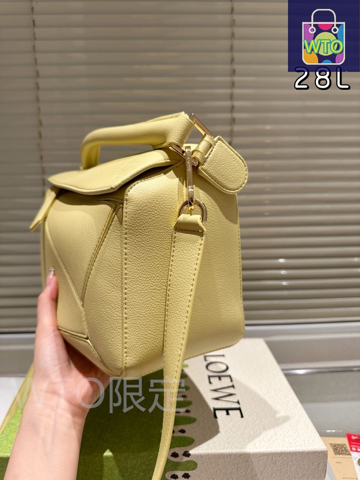 Loeweロエベ ★Handbag★ジオメトリック ハンドバッグ 今日特価】Loewe ロエベ ジオメトリックバッグ パズルエッジ 高