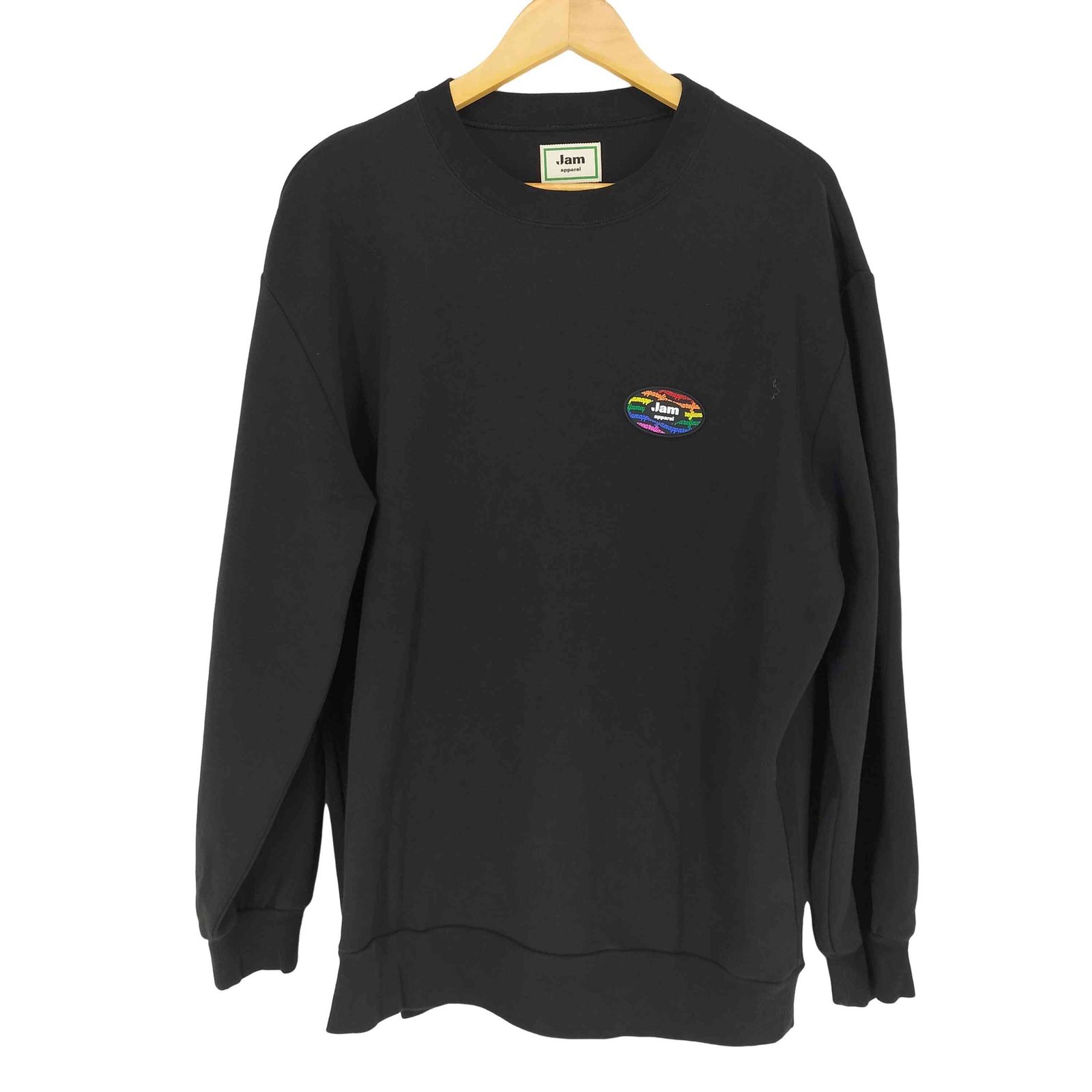 ユーズドフルギ USED古着 JAM APPAREL バック刺繍スウェット メンズ JPN：M 
