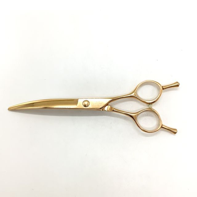 シルバーラインSilverLine のこぎり刃スリムカーブSC6535 トリミングシザー メガネ 右利き トリマー ペット 6.5インチ sc2565 STEELWINDOWSANDDOORS_COM