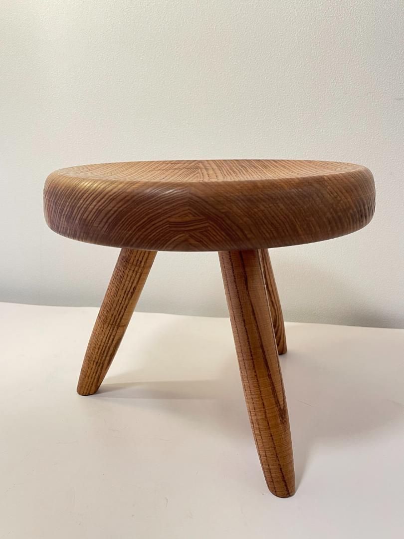 美品　524 カッシーナ　ベルジュ　スツール　シャルロット　ペリアン Cassina（カッシーナ）524 TABOURET BERGERベルジェ スツール