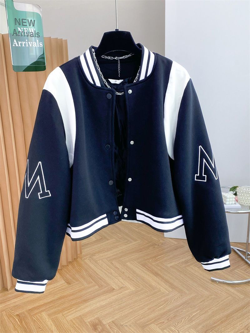 男女兼用　ジャケット　ネイビー