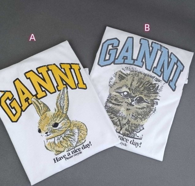 GANNI キティ マーゴット リラックスTシャツ★人気★残りわずか GANNI】 キティ マーゴット リラックス Tシャツ グラフィック2色