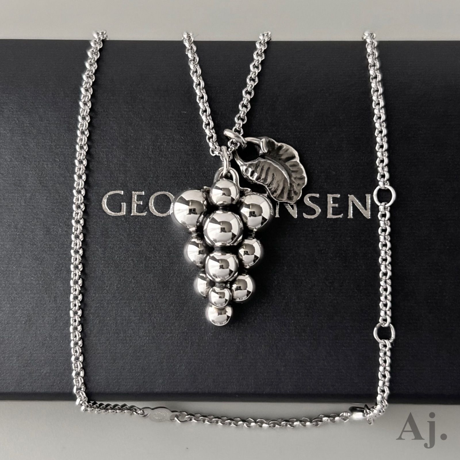 ジョージジェンセン ムーンライト グレープ ネックレス ペンダント AG925