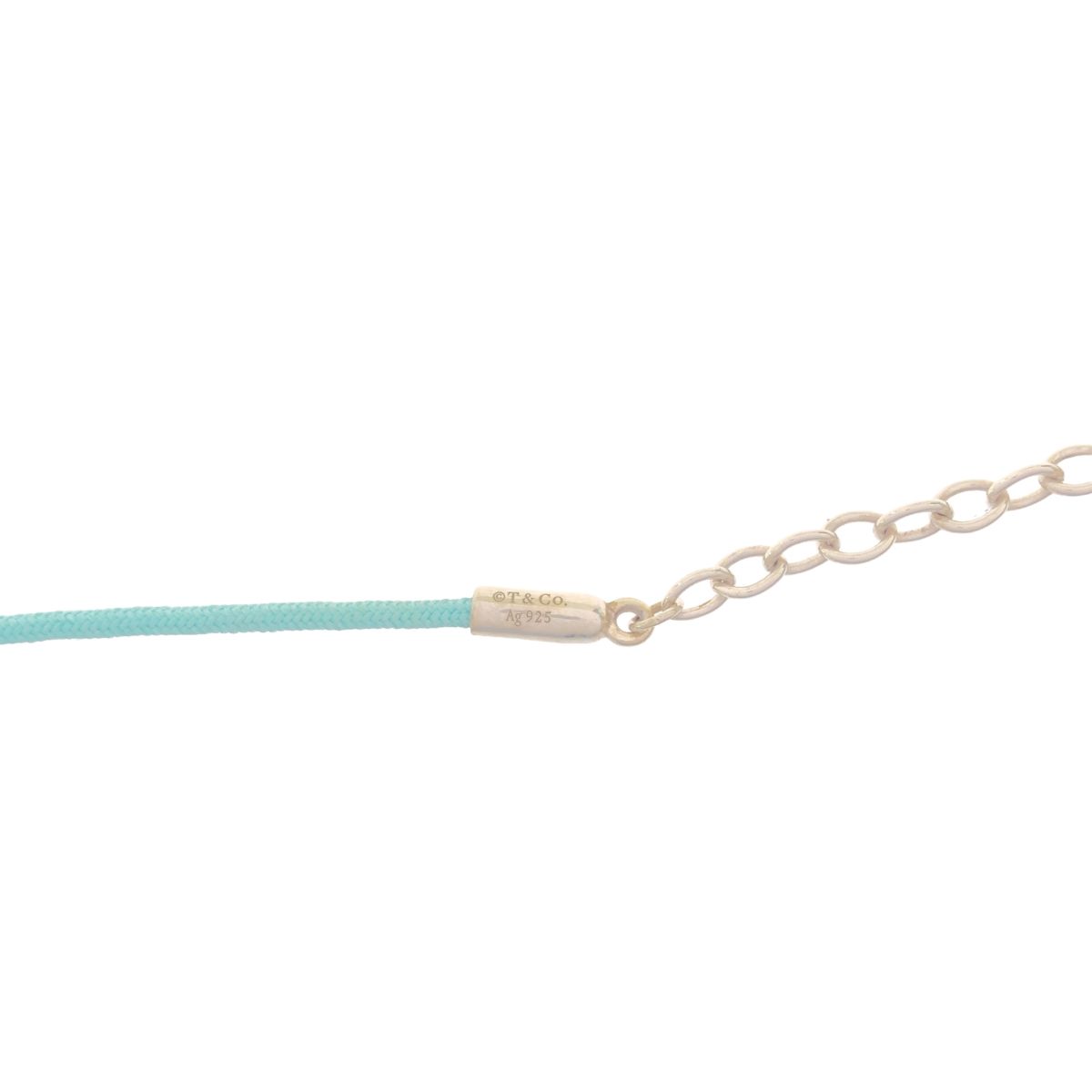 TIFFANY&Co. ティファニー ネックレス ハート シルクコード LOVE