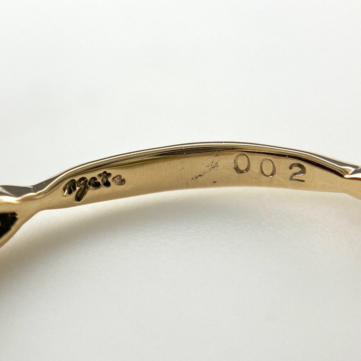 agete アガット レディース リング 9号 楽天市場】【agete】 アガット ダイヤモンド 5P K18YG リング 9号 中古