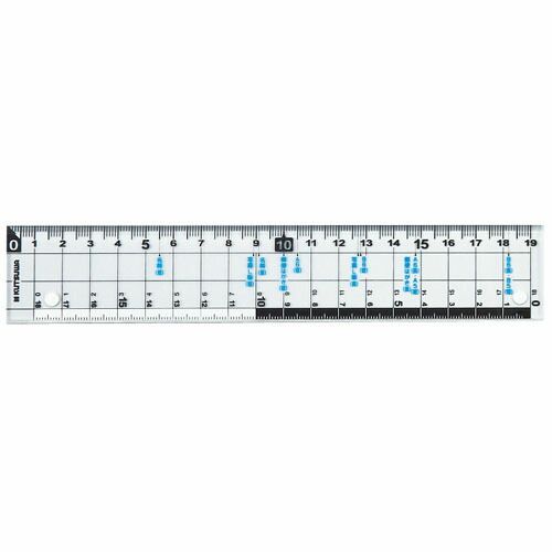 (まとめ）#クツワ 定規 サイズカッター定規 19cm KB015 【×25セット】