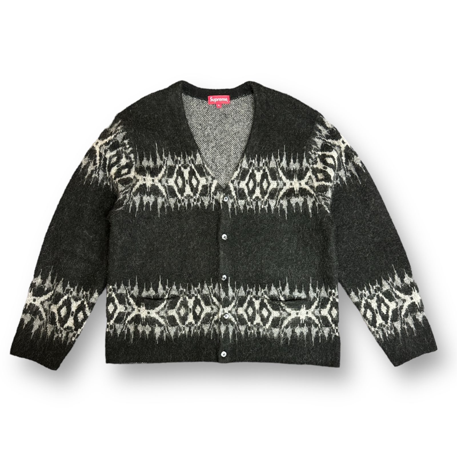 Supreme 22AW Abstract Stripe Cardigan アブストラクト ニット