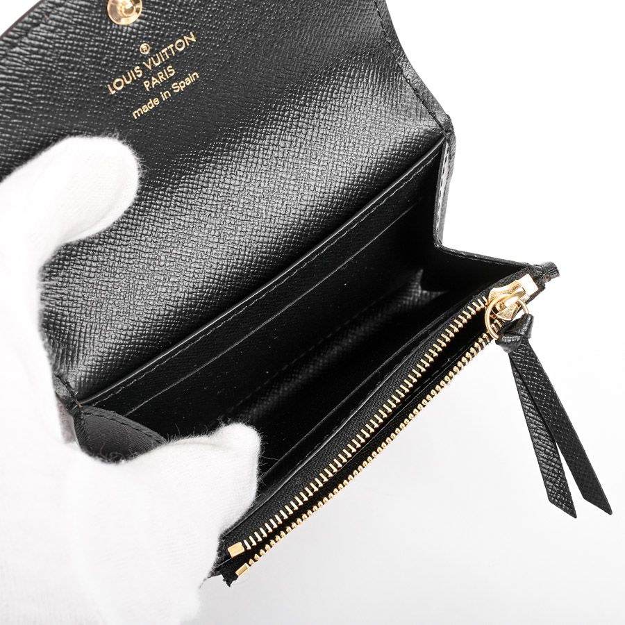 LOUIS VUITTON ルイヴィトン ミニウォレット ポルトモネロザリ