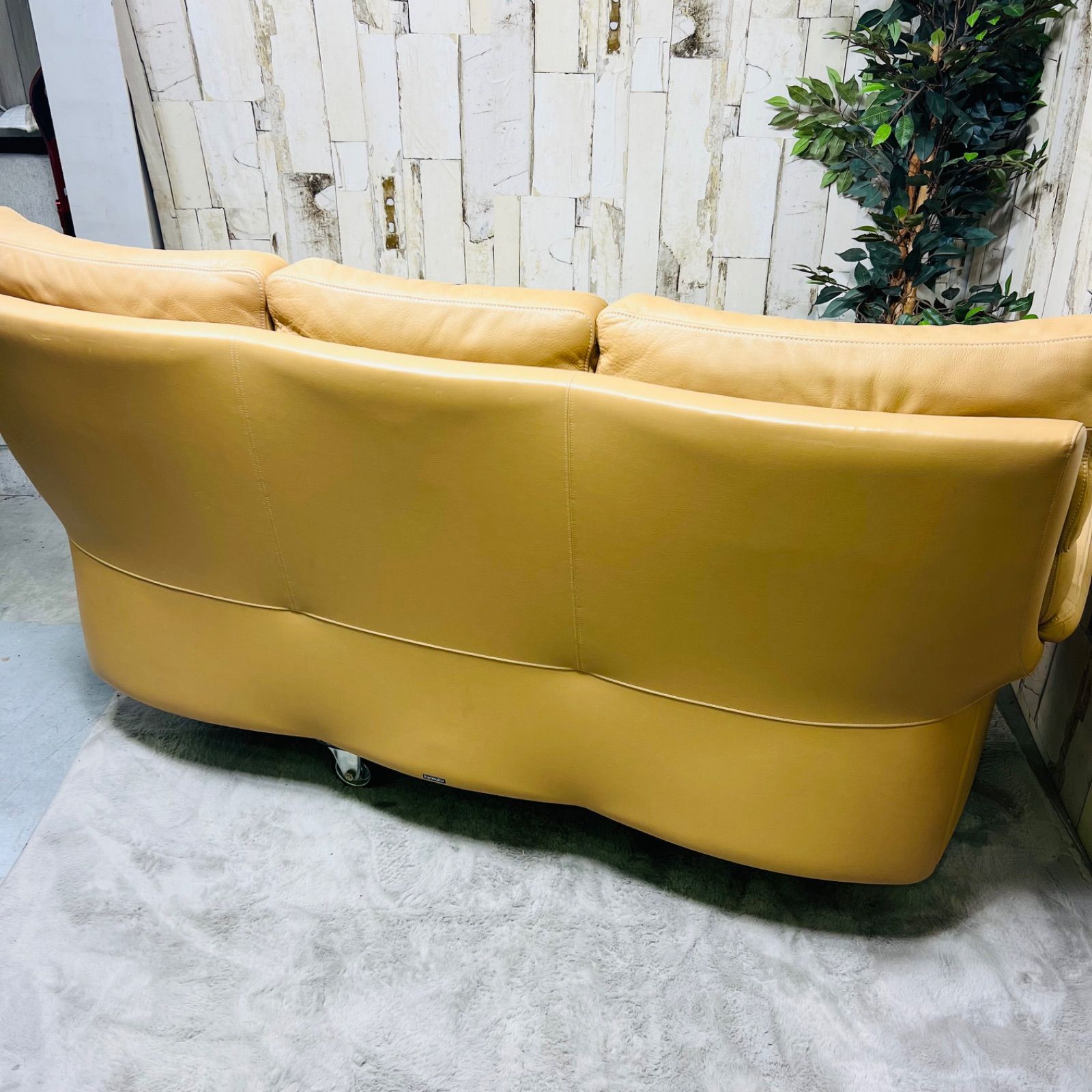 karimoku カリモク ハイバックソファ ZT7303 3人掛け 家具 - メルカリ