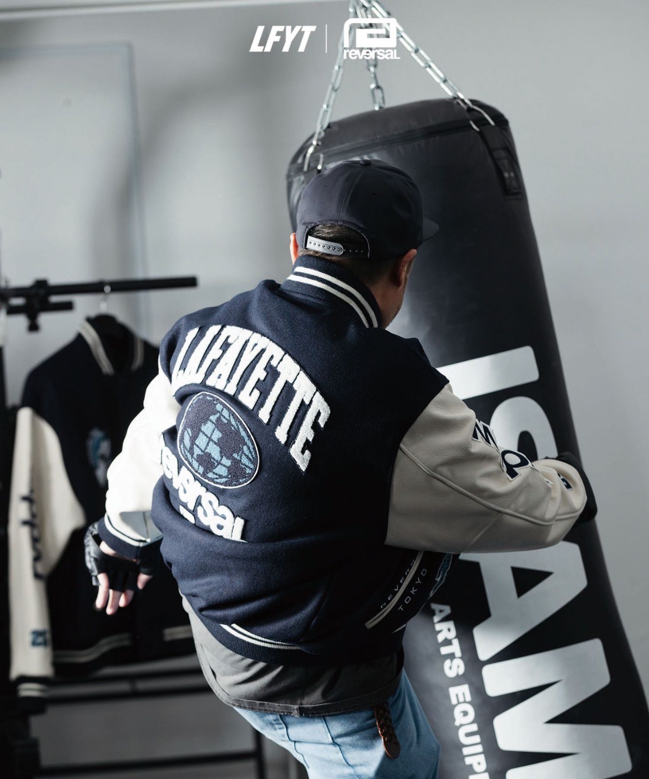 LFYT × rvddw エルエフワイティー × リバーサル STADIUM JACKET