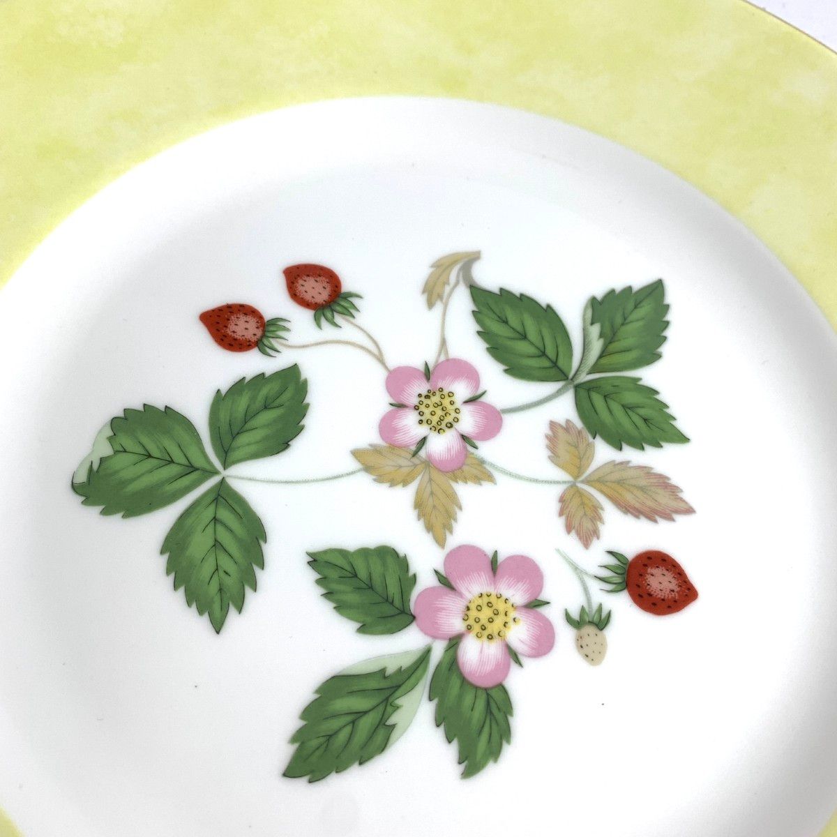 フルリムプレート 約20.5cm ワイルドストロベリー Wedgwood (ウェッジ