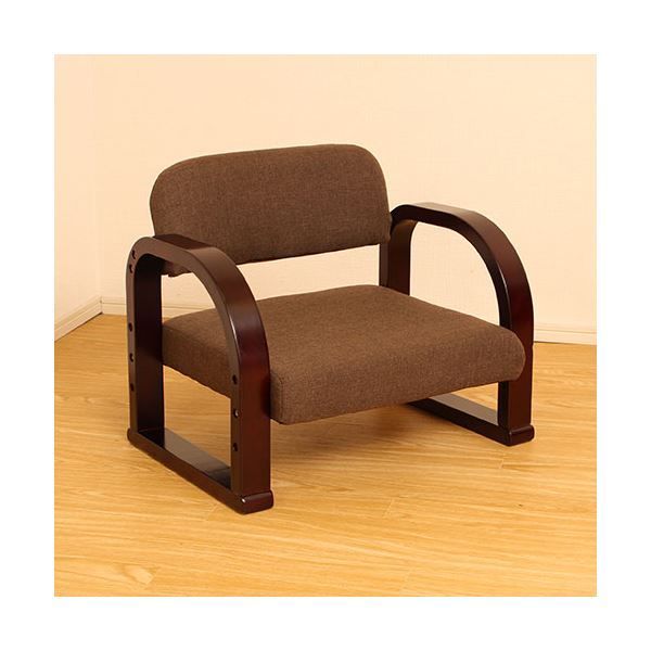 谷村実業 立ち座りらくらく座椅子 ロータイプ ブラウン TAN-101L-BR WWW_KANDAIZUMI_COM