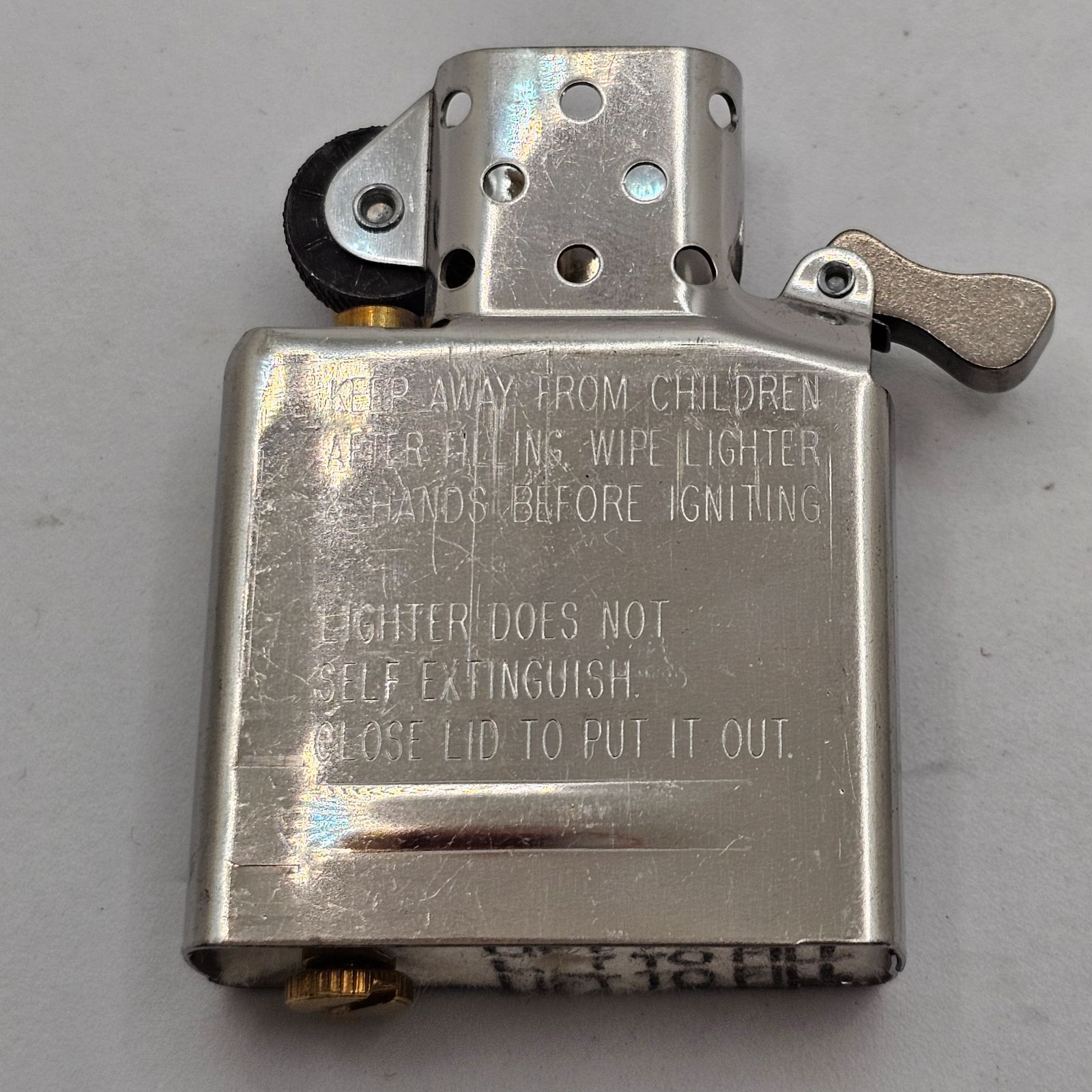  2002年製 Zippo 月面着陸35周年記念 宇宙飛行士 ライター本体 喫煙具 ライター