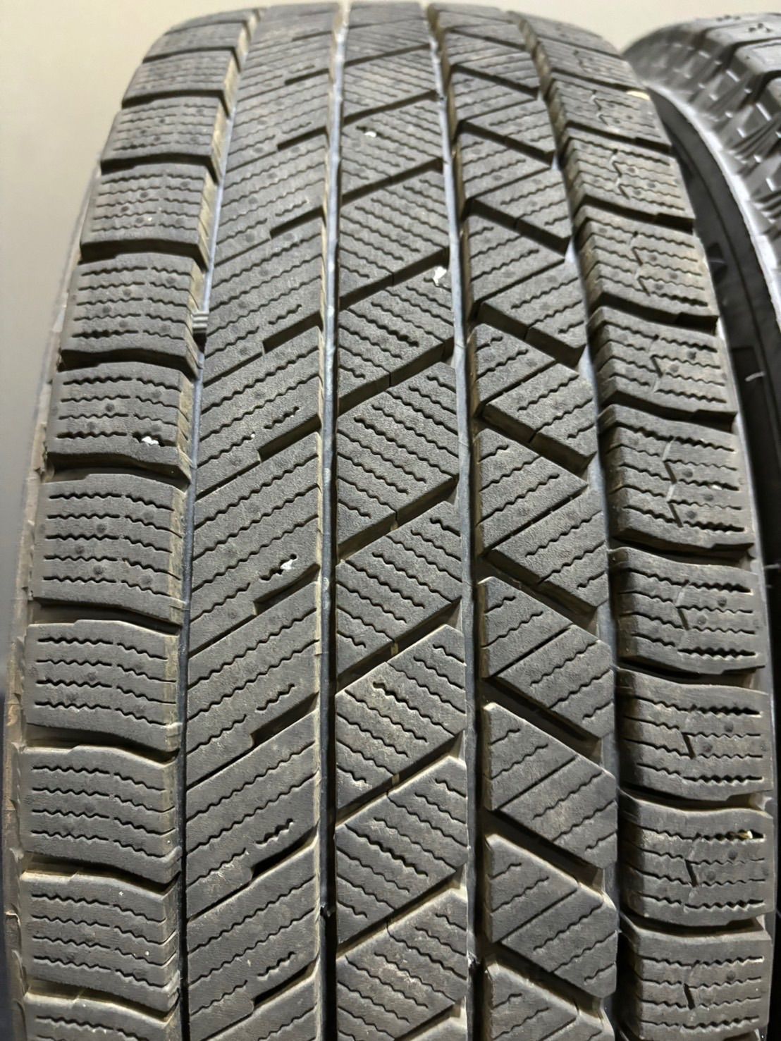 ★165/65R14 BRIDGESTONE/VRX3 21年製 トヨタ 純正 スチール 14インチ 5J +35 100 4H スタッドレス 4本 ルーミー パッソ タンク (南2-G264)