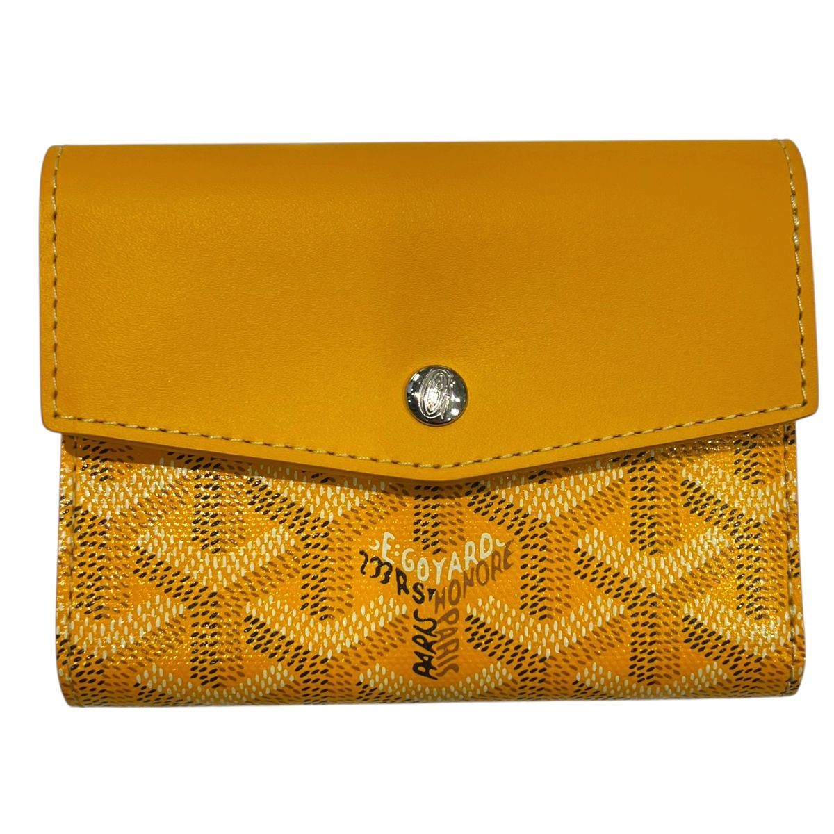 明日(6日)までの限定出品！ほぼ新品　GOYARDゴヤール長財布イエロー コメ兵｜【新品】ゴヤール マティ二ヨン GM APM ZIP GM 財布｜GOYARD