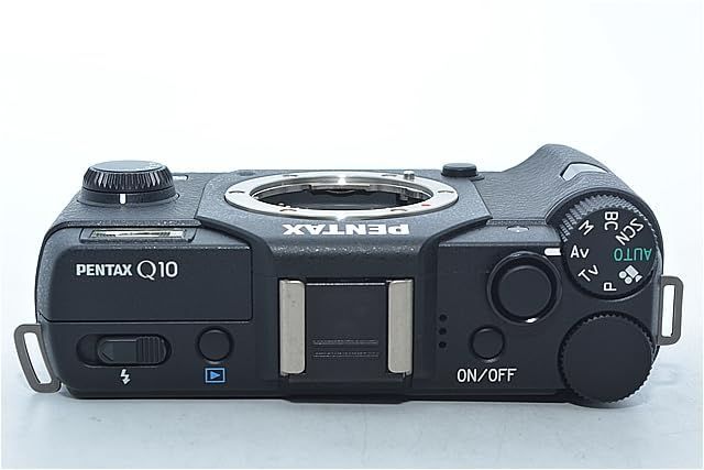 233☆美品☆PENTAX ミラーレス一眼 Q10 ボディ ブラック Q10