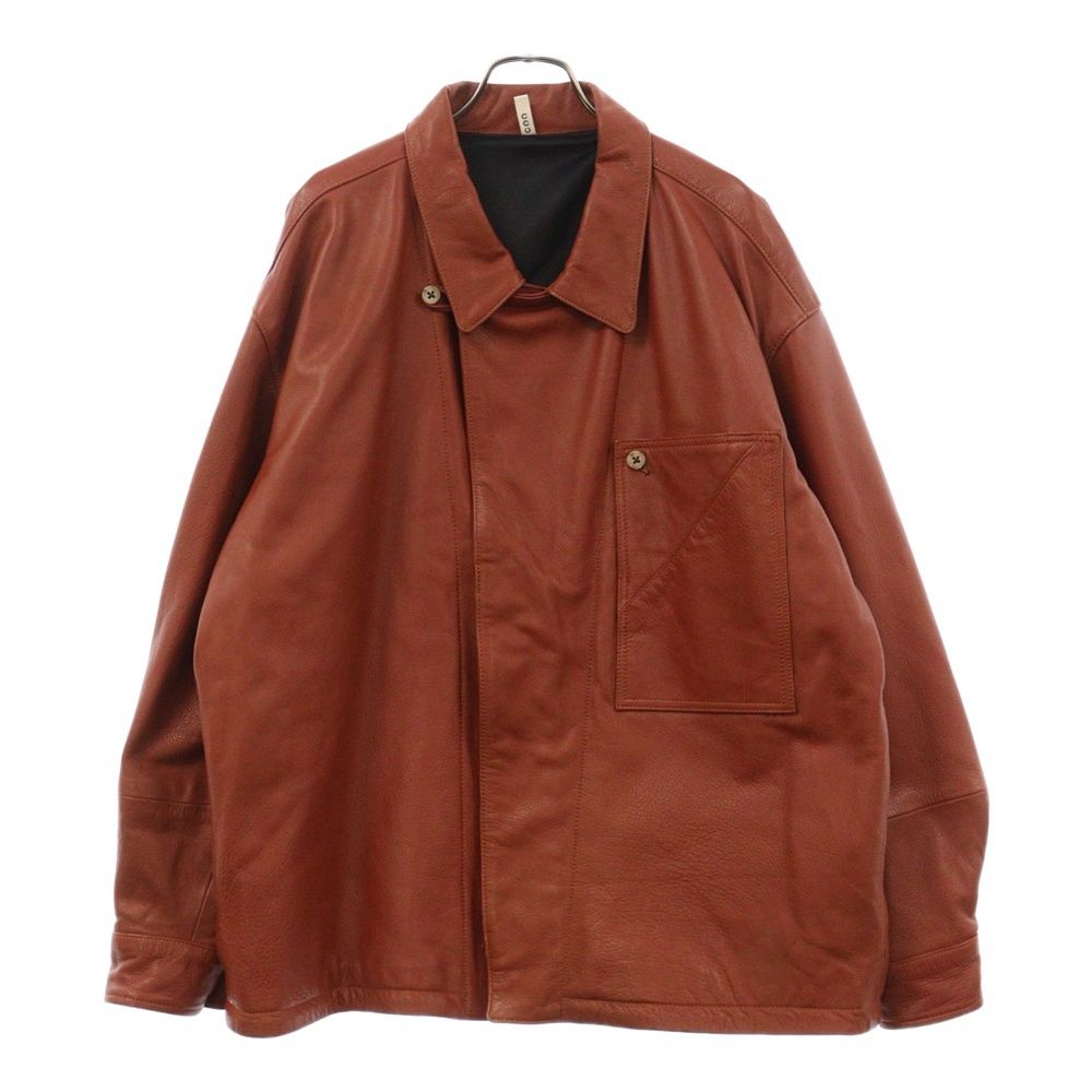 CCU (シーシーユー) UNCLEAR SHIRTS JACKET カウレザー アン