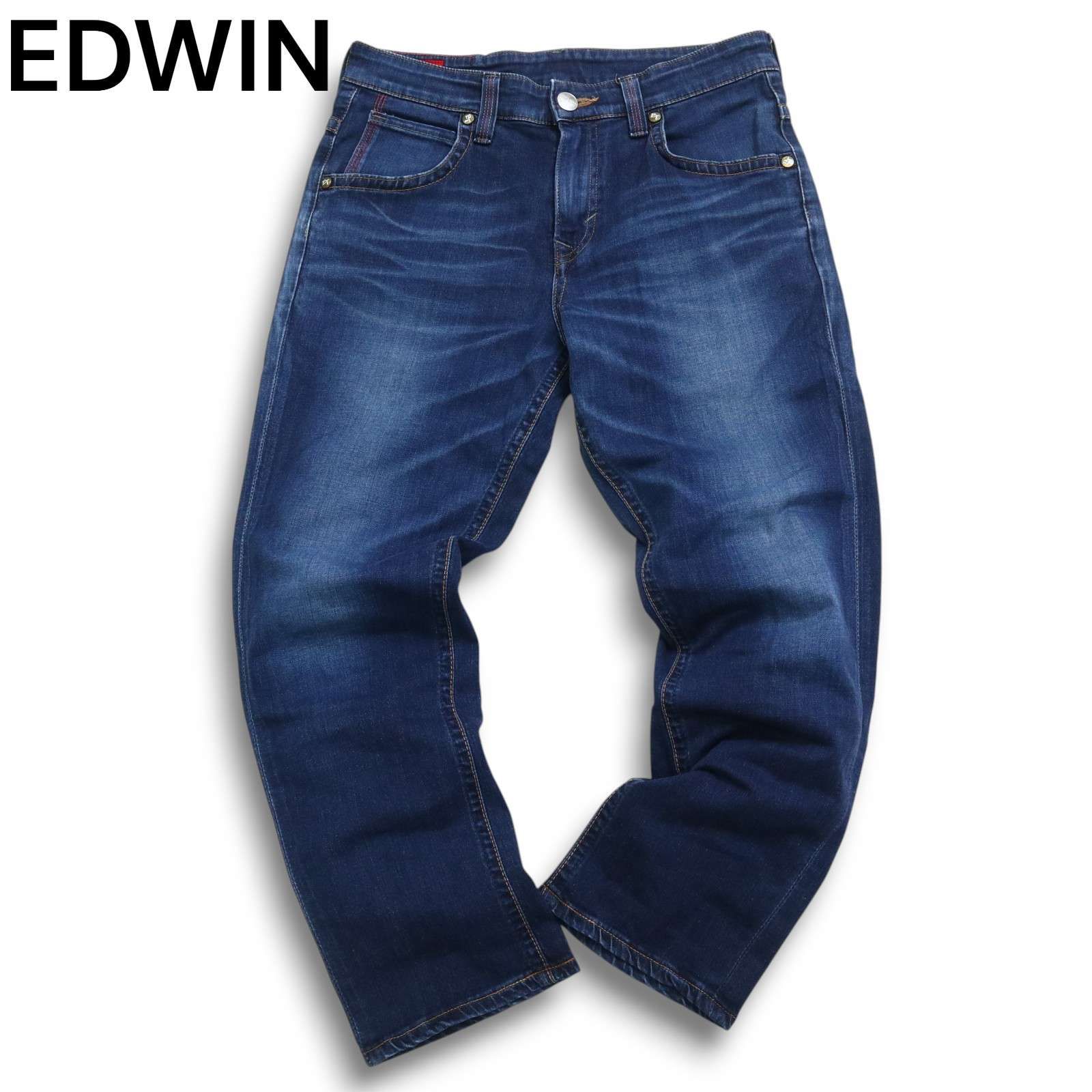 EDWIN BLUE TRIP 日本製 【30】 ブルー デニム パンツ 伸縮 EDWIN 