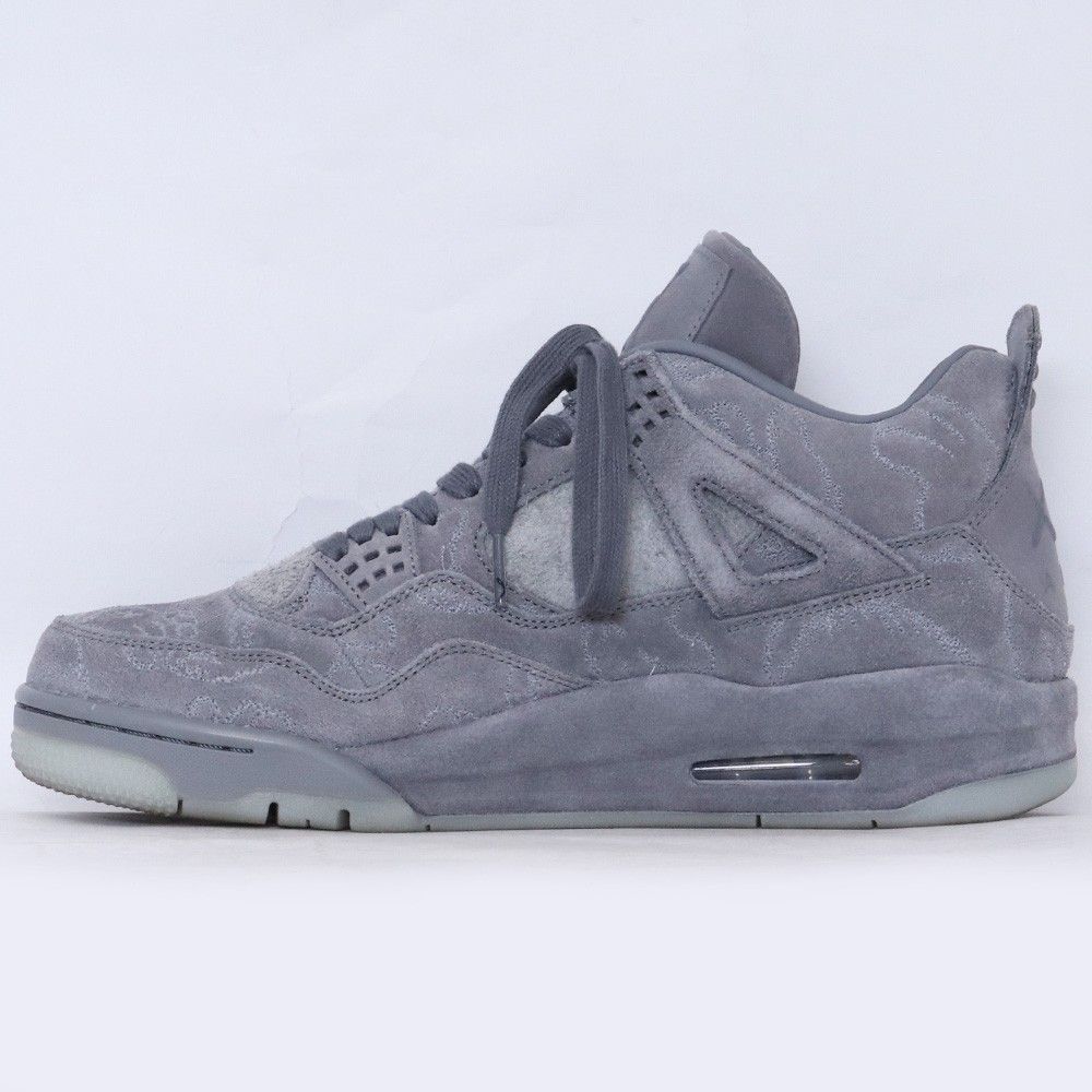 28cm NIKE × KAWS Air Jordan 4 Retro Grey 930155-003 - メルカリ