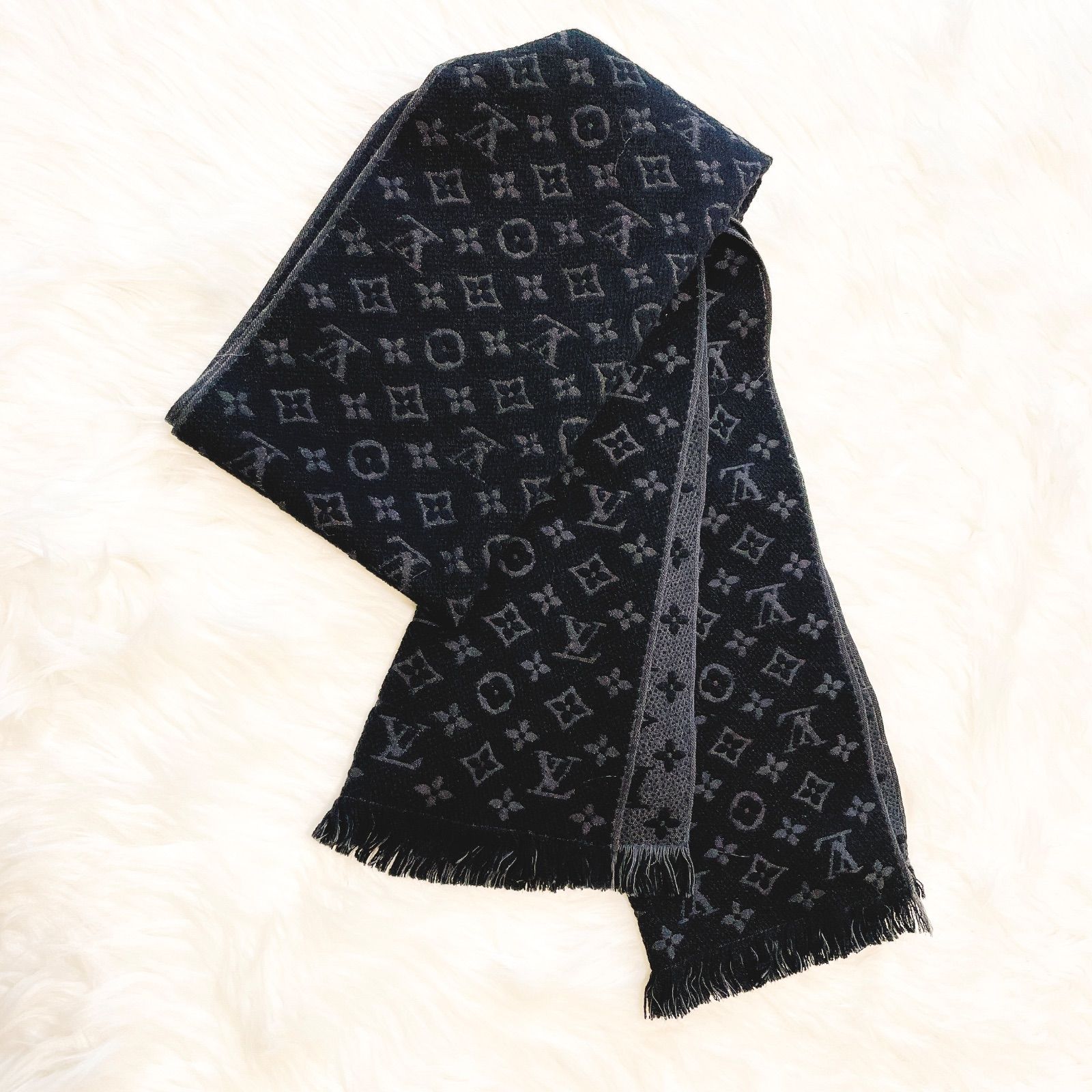 ルイ・ヴィトン エシャルプ M73468 モノグラム クラシック