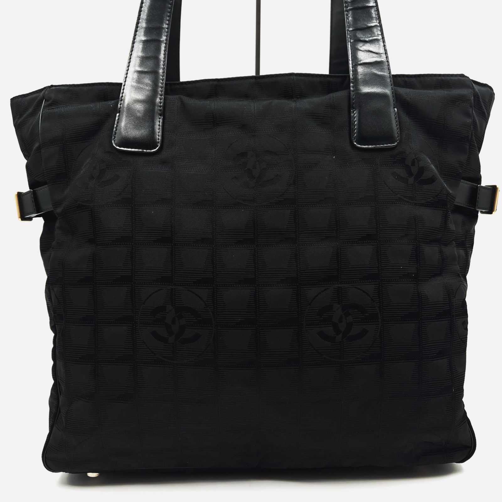 ZQ11 シャネル ニュートラベルライン ハンドバッグ シリアルシール有り CHANEL シャネル ニュートラベルライン トートバック シリアル
