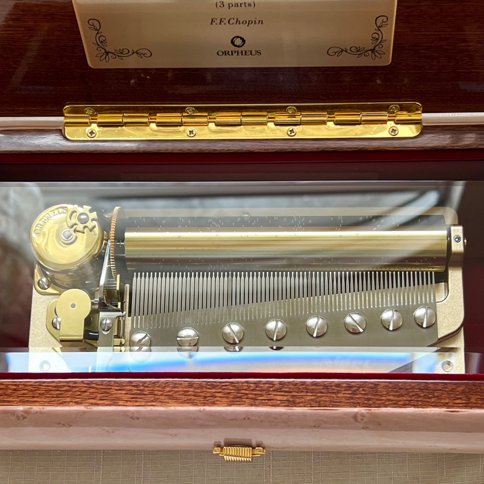 72弁オルゴール プレゼント orgel オルゴール療法 音楽療法 EX364