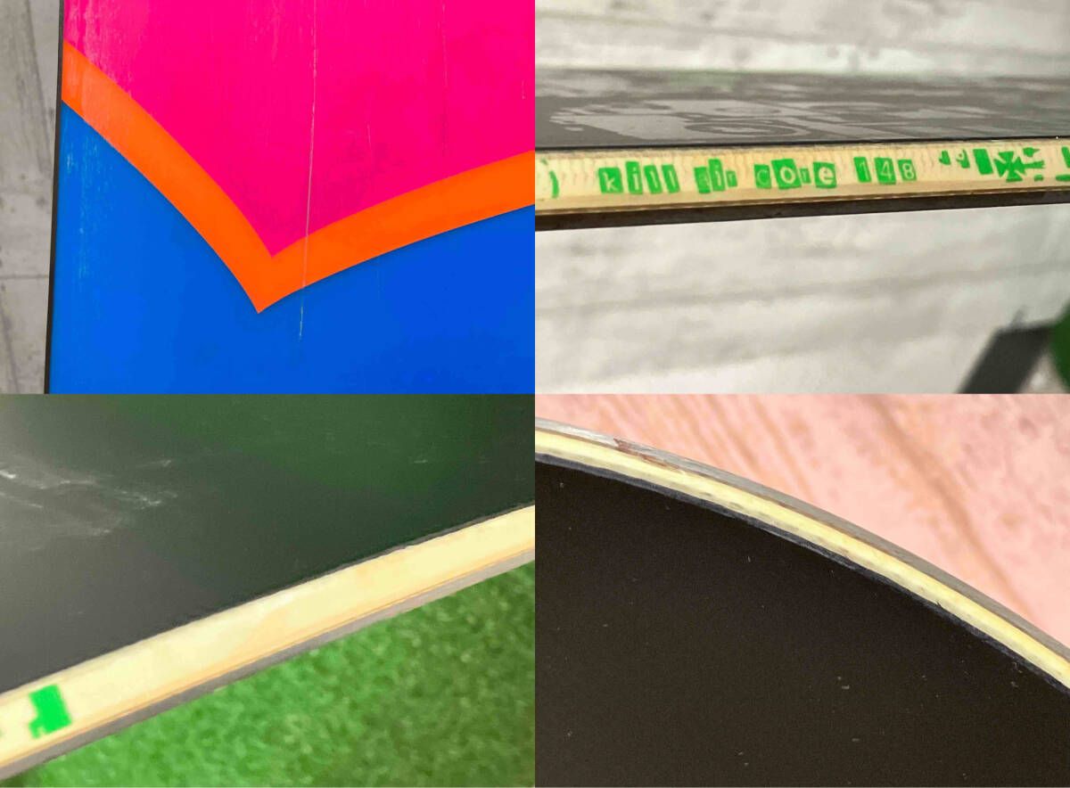 スノーボード板 FTWO BLACKDECK サイズ148 エフティーダブルオー ブラックデック WHITEMONARCHHOTEL_COM