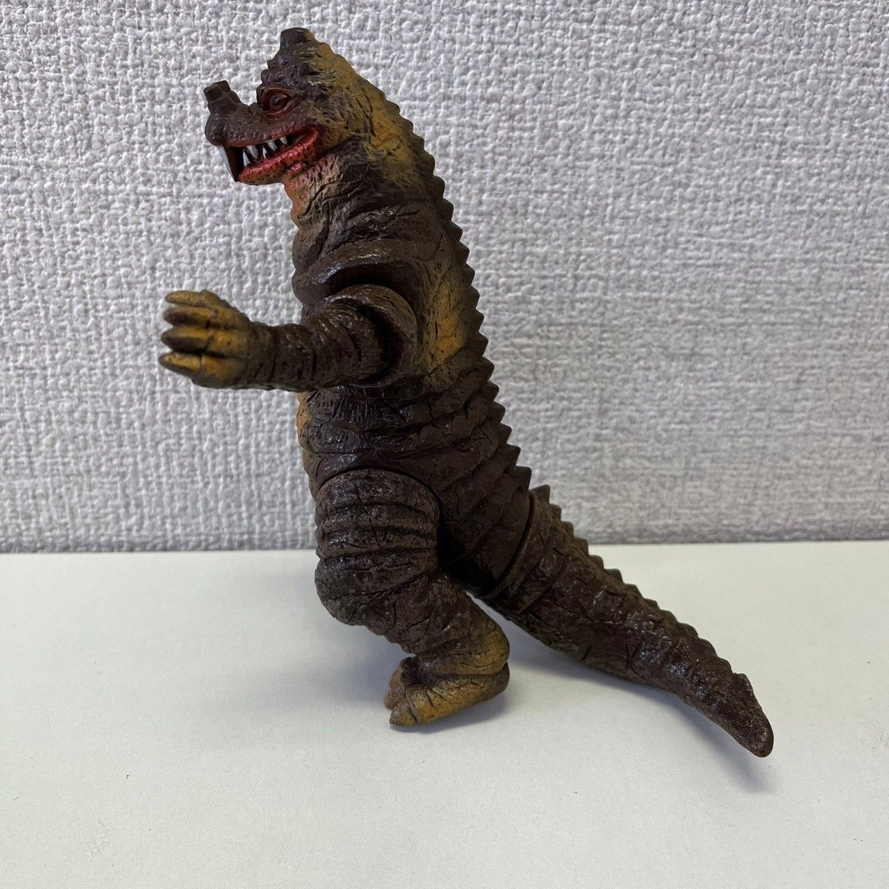 【極美品】クレッセント　キングザウルス　ポピー　円谷プロダクション　1980年製 ポピー キングザウルス クレッセント 円谷プロダクション80 ソフビ