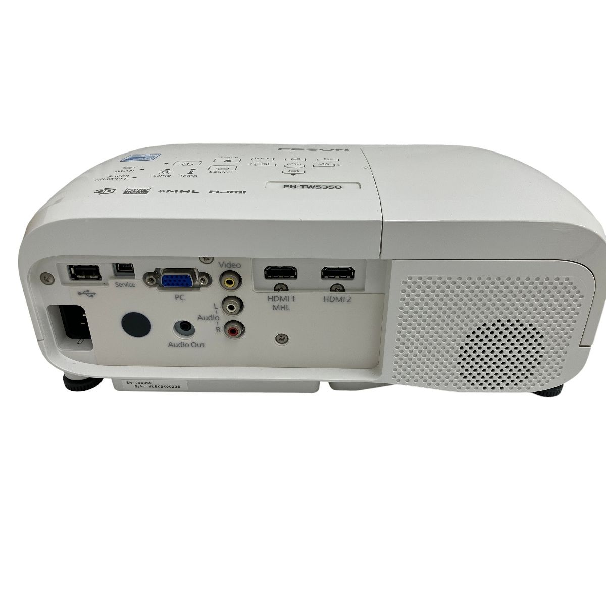 EPSON EH-TW 5350　プロジェクター ついに買ってしもうた！ホームプロジェクター EH-TW5350